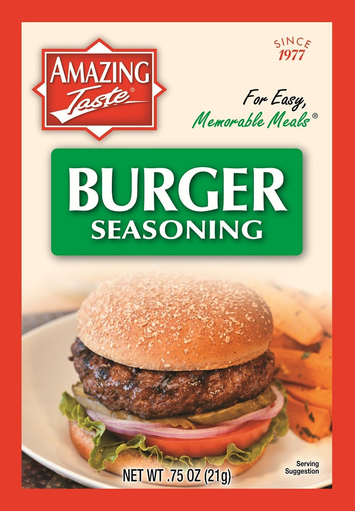 Burger Seasoning Amazing Taste Foods, Inc