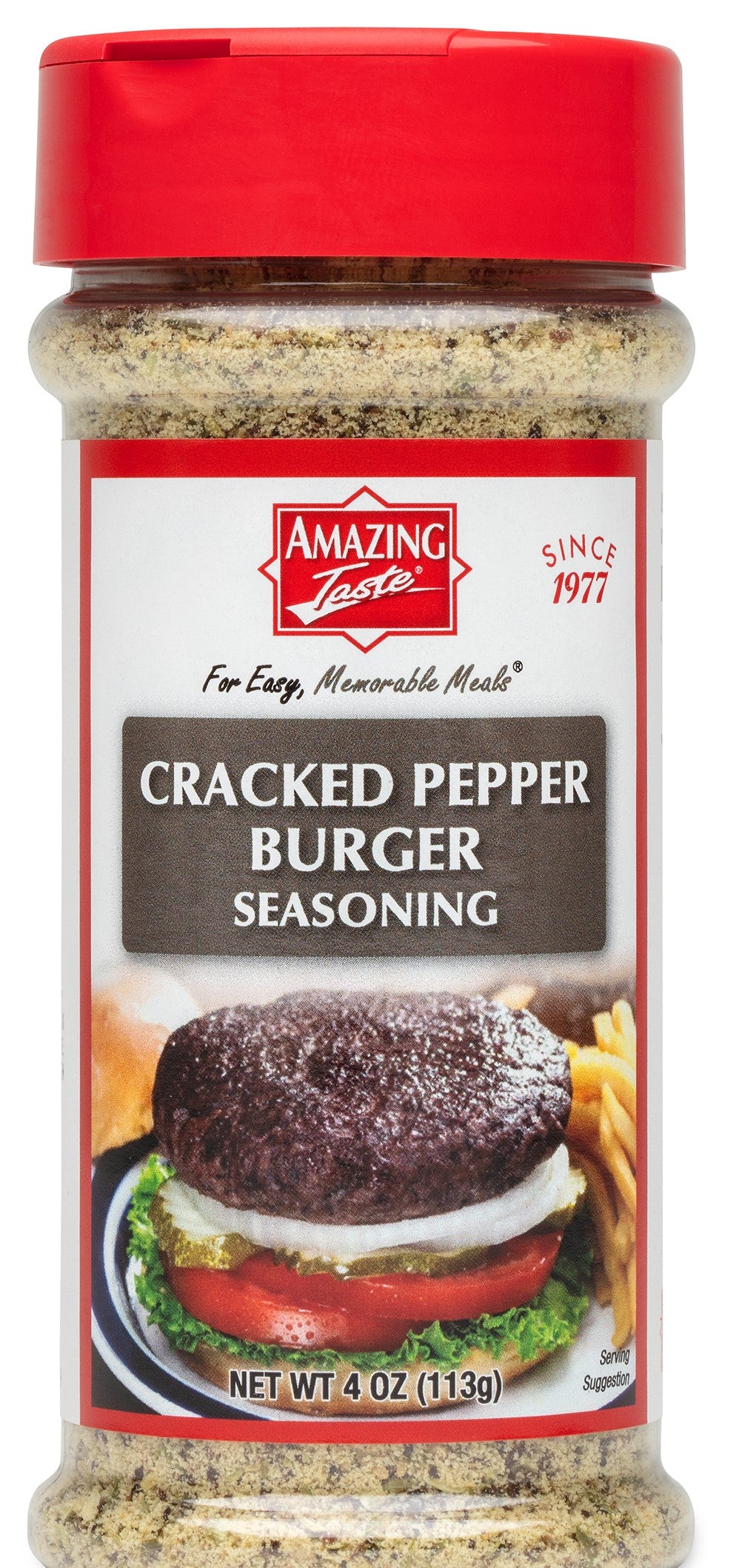 Cracked Pepper Burger Seasoning – Amazing Taste Foods, Inc