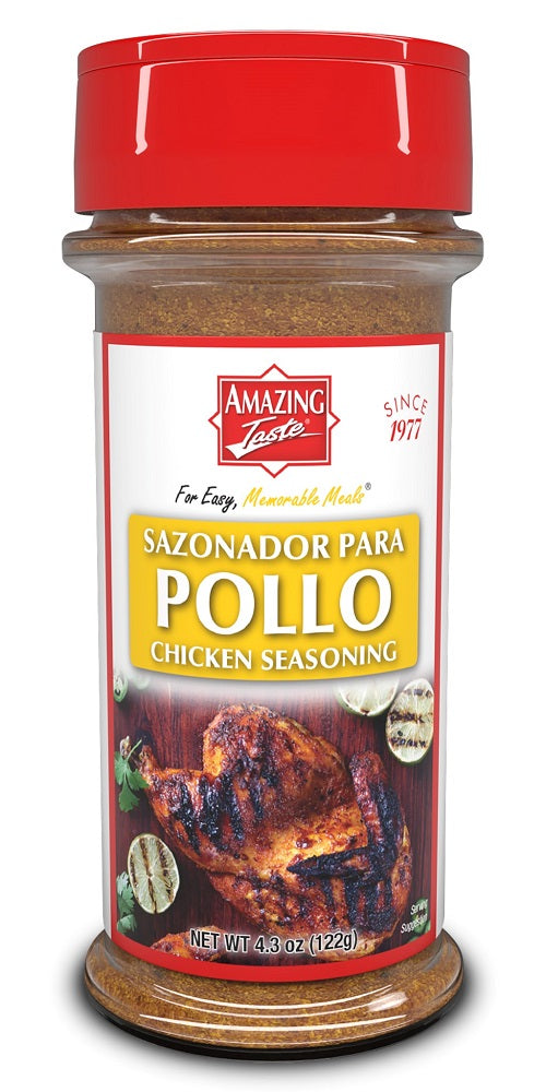 Amazing Taste® Pollo Sazonado Chicken Seasoning Shaker, 4.3 oz