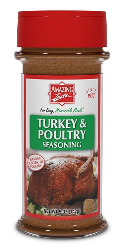 Shawhan Farms Classic Poultry Seasoning - Naturally Gluten-Free - Non-GMO -  Perfect Blend for Chicken, Turkey, Stuffing, Dressing - 2.25 Ounce Bottle